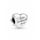 Pandora Charm Corazón con ventana 798006EN63