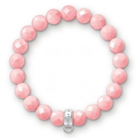 THOMAS SABO Pulsera Charm Rosa X0209-590-9