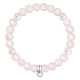 THOMAS SABO Pulsera Charm Rosa, Perla X0222-469-9