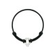 THOMAS SABO Pulsera Charm Elástica Negra X0099-087-11