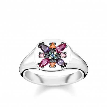 THOMAS SABO Anillo Piedras de Colores TR2230-318-7