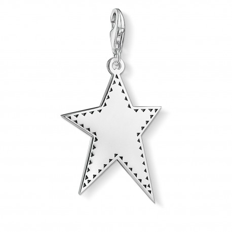 THOMAS SABO Colgante Charm Estrella Plateada Y0041-637-21