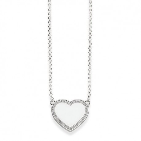 THOMAS SABO Collar Corazón con pavé KE1479-051-14