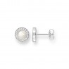 THOMAS SABO Pendientes Classic Pavé Blanco H1861-030-14