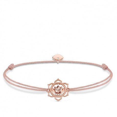 THOMAS SABO Pulsera Little  Secret Flor de Loto LS016-898-19