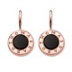 THOMAS SABO Pendientes Classic Negro H1860-693-11