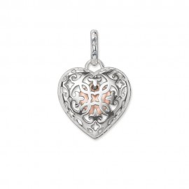 THOMAS SABO Medallón Doble Corazón PE639-415-12