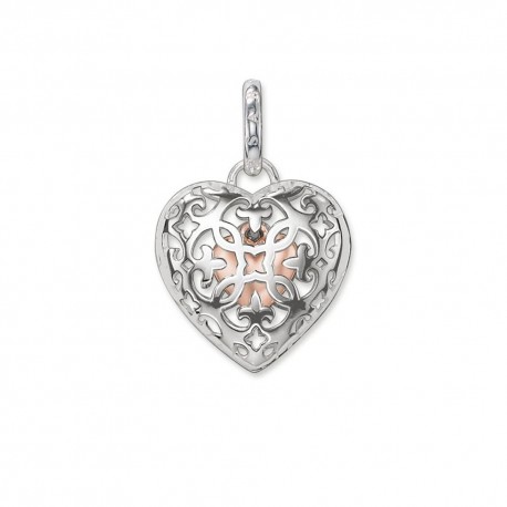 THOMAS SABO Medallón Doble Corazón PE639-415-12