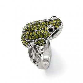 THOMAS SABO Anillo de plata  Rana TR1885-027-6