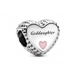 Pandora Charm Plata Corazón Goddaughter 799147C01