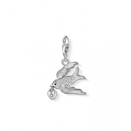 THOMAS SABO Charm Colgante Paloma con corazón 1065-041-14