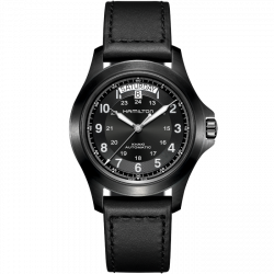 HAMILTON Reloj Khaki Field King  NEGRO