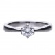 Diamonfire Anillo Classic solitario engastado en garra - 5 mm 6114851082