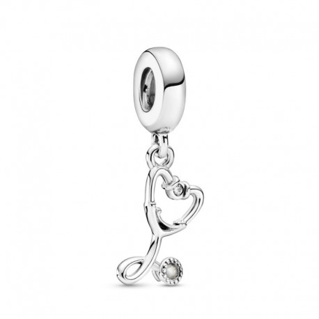 Pandora plata Charm Colgante Estetoscopio 799072C01