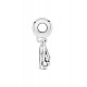 Pandora Charm colgante en plata de ley Oso Zorro y Ardilla 799078C00