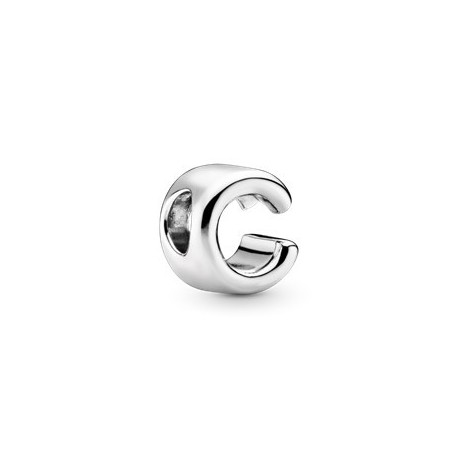 PANDORA Charm en plata Letra C 797457