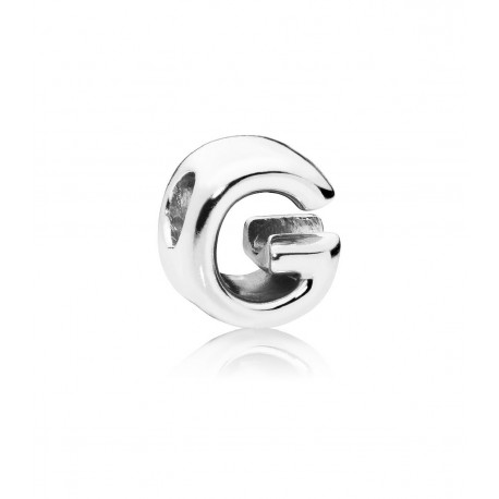 PANDORA Charm en plata Letra G 797461