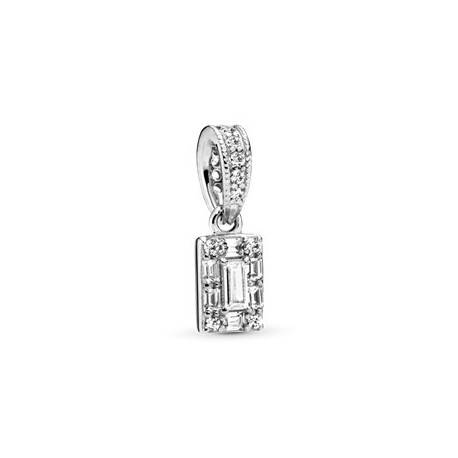 PANDORA Colgante en plata Hielo Luminoso 397543CZ