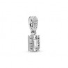 PANDORA Colgante en plata Hielo Luminoso 397543CZ