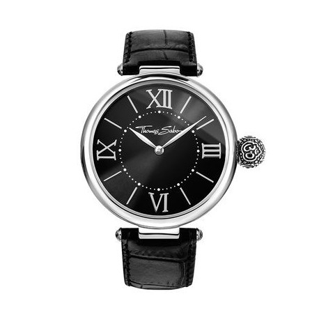 THOMAS SABO Reloj Karma negro  WA0260-218-203