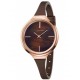 Calvin Klein Reloj Señora Lively marrón K4U236FK