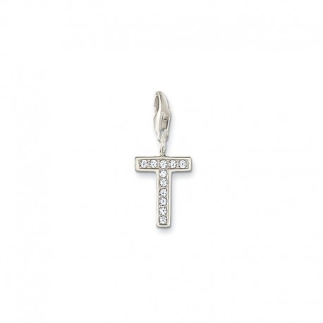 THOMAS SABO  Charm Inicial T con circonitas 0242-051-14