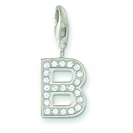 THOMAS SABO  Charm Inicial B con circonitas 0224-051-14