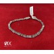 Pulsera flexible plata circonita pequeña