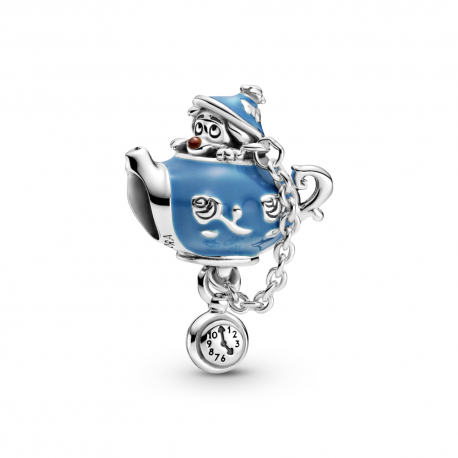 Pandora Disney Charm en plata Tetera, Fiesta No Cumpleaños de Alicia en el País de las Maravillas 799345C01