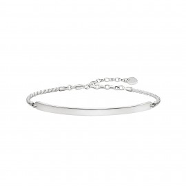 Thomas Sabo Pulsera Clásica Love Bridge LBA0008-001-12