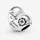 Pandora Charm Plata de Corazón con Trébol 799364C00