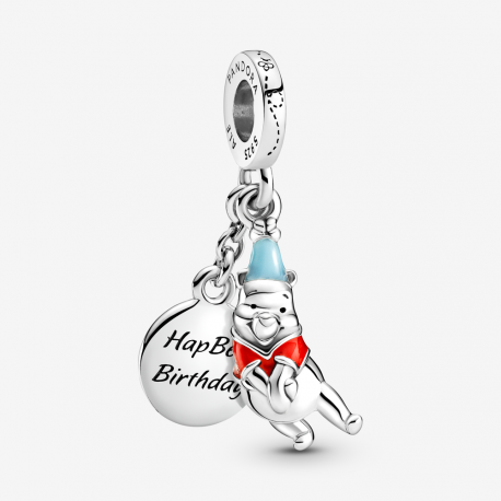 Pandora Disney Charm Colgante Cumpleaños de Winnie the Pooh 799385C01