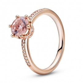 Pandora Anillo en Rose Corona Brillante Rosa 188289CZ01