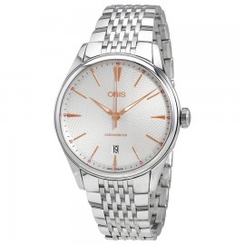 Reloj ORIS Artelier Chronometer Automatic Silver Dial 01 737 7721 4031-07 8 21 79